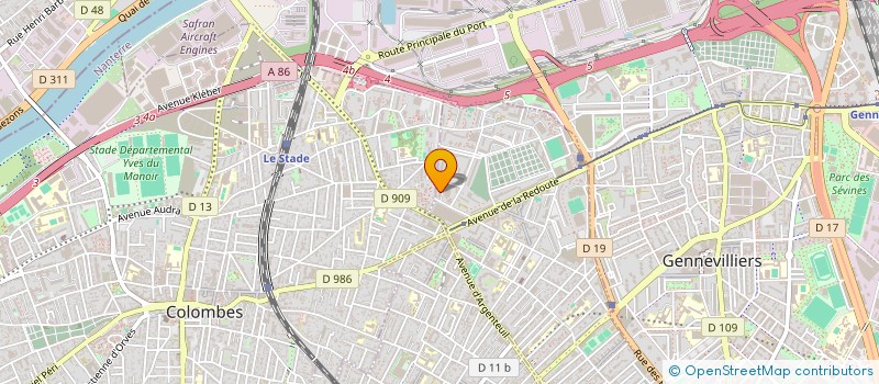 localisation de l'entreprise MONSIEUR SAMY SAHNINE  ASNIERES-SUR-SEINE