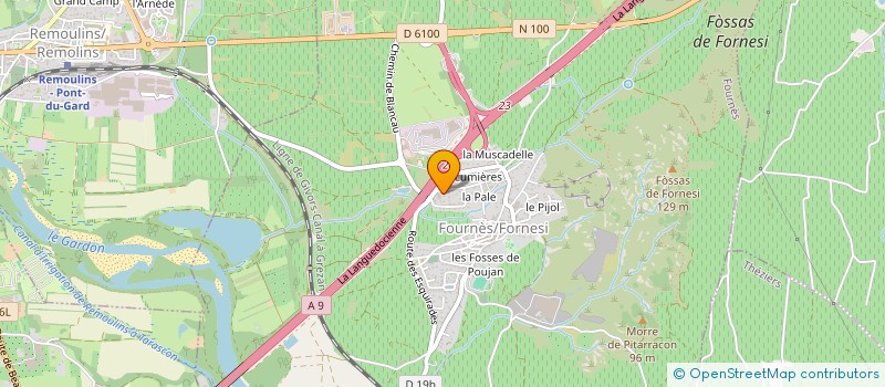 localisation de l'entreprise MONSIEUR SAMY SAHNOUNE  FOURNES