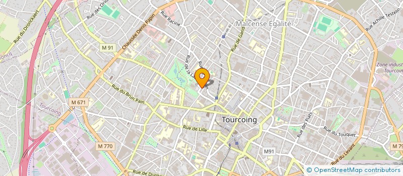 localisation de l'entreprise MONSIEUR SAMY SALHI  TOURCOING