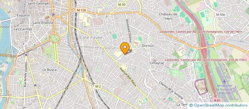 localisation de l'entreprise MONSIEUR SAMY SENNOUR à TOULOUSE