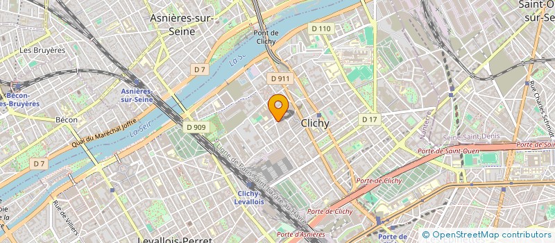 localisation de l'entreprise MONSIEUR SAMY SLIMANI à CLICHY