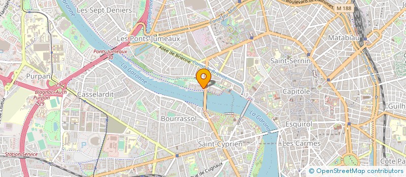 localisation de l'entreprise MONSIEUR SAMY TAKOUR  TOULOUSE