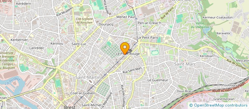 localisation de l'entreprise MONSIEUR SAMY TEURBANE à BREST