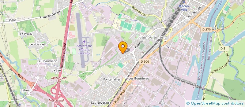 localisation de l'entreprise MONSIEUR SAMY VACHERESSE à MACON