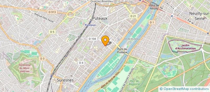 localisation de l'entreprise MONSIEUR SAMY WARDY  PUTEAUX