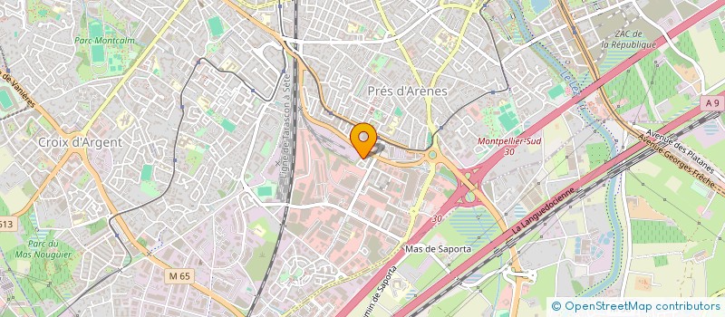 localisation de l'entreprise MONSIEUR SAMY YAZZA à MONTPELLIER