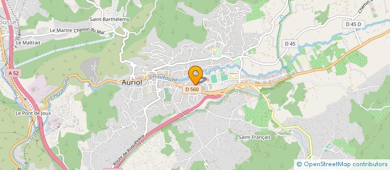 localisation de l'entreprise MONSIEUR SAMY YEKKEN  AURIOL