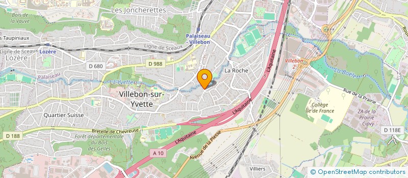 localisation de l'entreprise MONSIEUR SAMY ZAIDI à VILLEBON SUR YVETTE