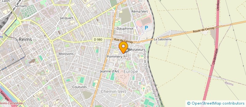 localisation de l'entreprise MONSIEUR SAMY ZEGROUR  REIMS