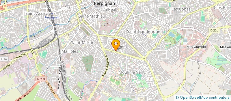 localisation de l'entreprise MONSIEUR SAMY ZERROUKI  PERPIGNAN