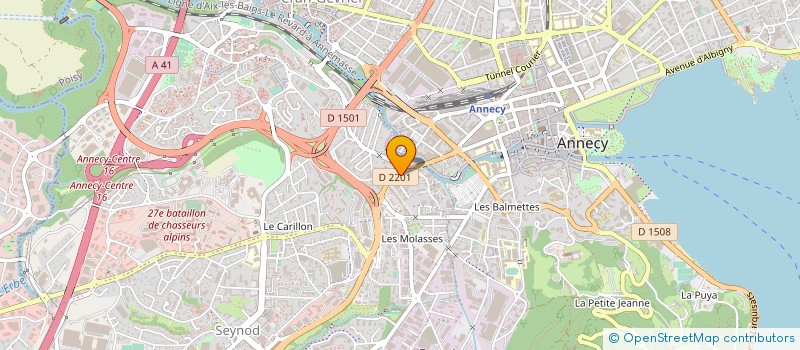 localisation de l'entreprise MONSIEUR SAMY ZOUAOUI à ANNECY