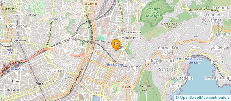 localisation de l'entreprise MONSIEUR SAMYR BELKACEM IZALA à NICE