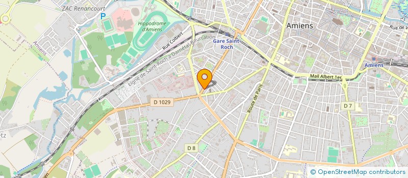 localisation de l'entreprise MONSIEUR SAMYR KARABADJA  AMIENS