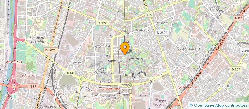 localisation de l'entreprise MONSIEUR SANA N'DIAYE  GRENOBLE