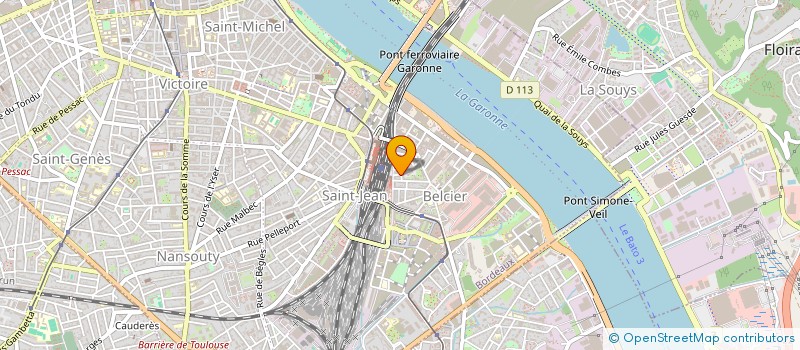 localisation de l'entreprise MONSIEUR SANAL BABYCHAN  BORDEAUX