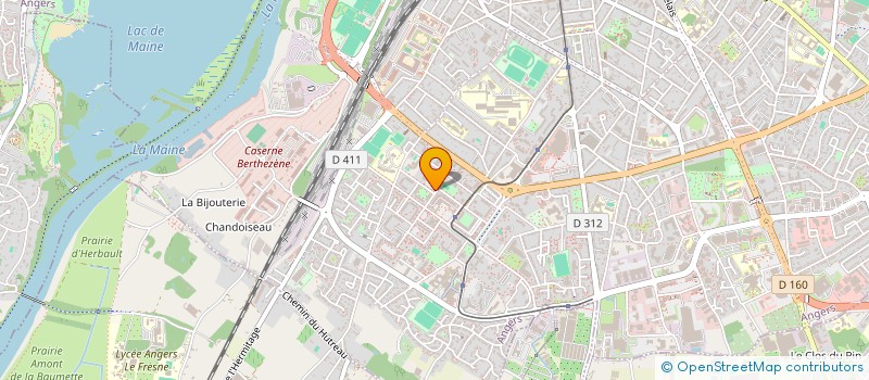 localisation de l'entreprise MONSIEUR SANASI DIAKHABY à ANGERS