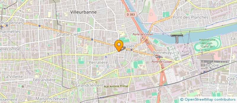 localisation de l'entreprise MONSIEUR SANASSY DIABY  VILLEURBANNE