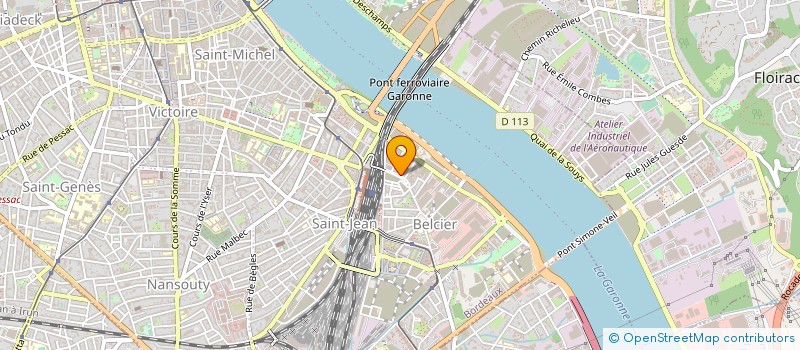 localisation de l'entreprise MONSIEUR SANAULLAH SAKHIZADA  BORDEAUX