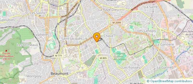 localisation de l'entreprise MONSIEUR SANCAR INCE  CLERMONT-FERRAND