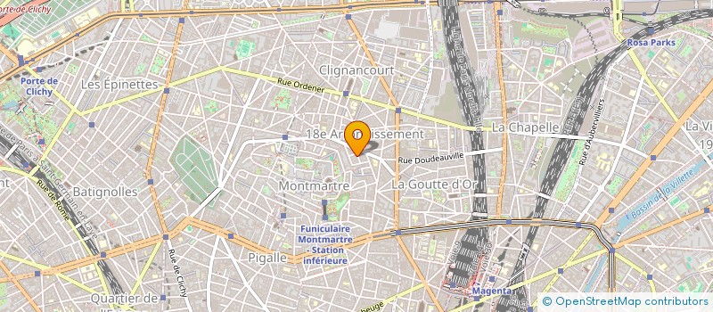 localisation de l'entreprise MONSIEUR SANDIA CAMARA  PARIS