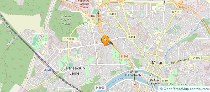 localisation de l'entreprise MONSIEUR SANDLEY COQ  LE MEE-SUR-SEINE