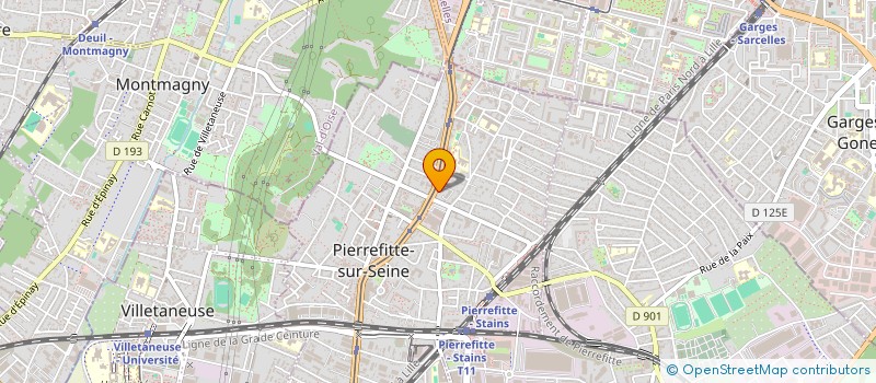 localisation de l'entreprise MONSIEUR SANDOR BALAZS à PIERREFITTE-SUR-SEINE