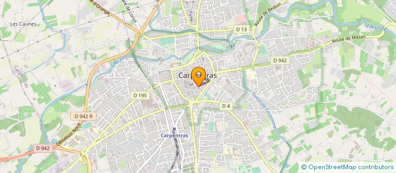 localisation de l'entreprise MONSIEUR SANDOR BARTO à CARPENTRAS