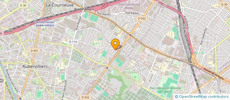 localisation de l'entreprise MONSIEUR SANDOR KOVACS à AUBERVILLIERS