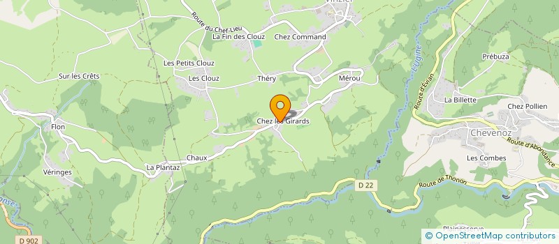 localisation de l'entreprise MONSIEUR SANDRA MAUGRAS  THOLLON-LES-MEMISES