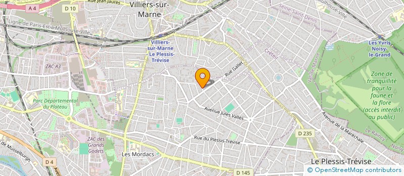 localisation de l'entreprise MONSIEUR SANDRA MPANIA  CHAMPIGNY-SUR-MARNE