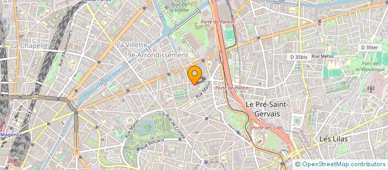 localisation de l'entreprise MONSIEUR SANDRINE AMOUYAL  PARIS