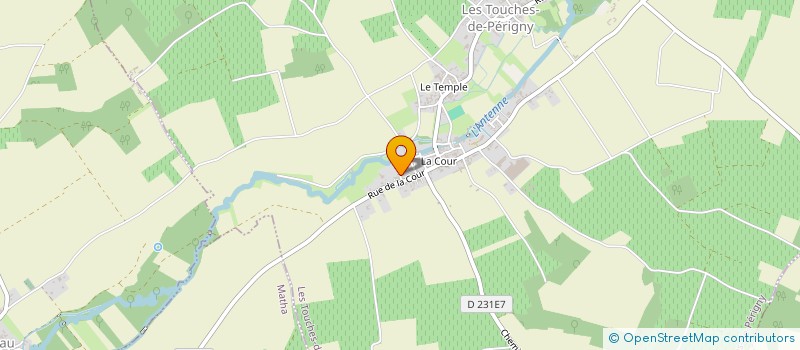 localisation de l'entreprise MONSIEUR SANDRINE DESREMAUX à LES TOUCHES-DE-PERIGNY