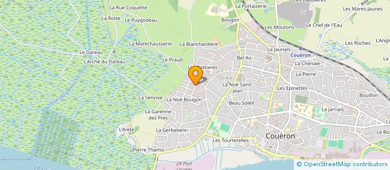 localisation de l'entreprise MONSIEUR SANDRO BURBAN à COUERON