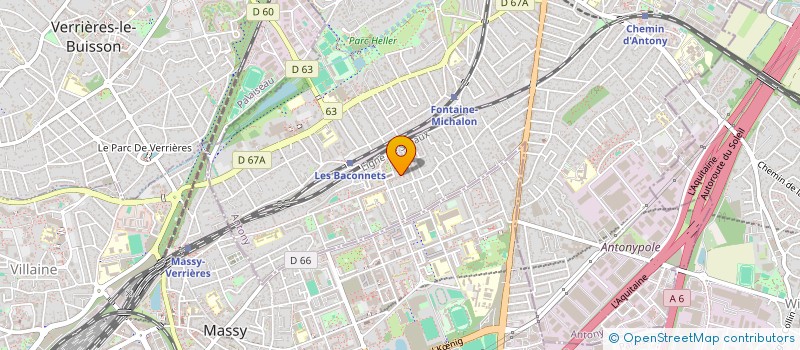 localisation de l'entreprise MONSIEUR SANDRO DE LIMA BRAGA à ANTONY