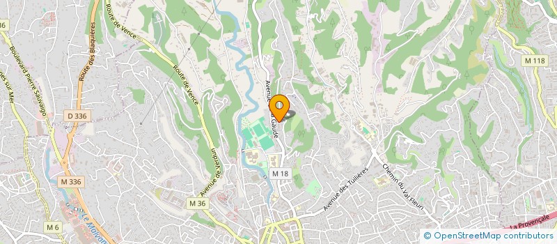 localisation de l'entreprise MONSIEUR SANDRO DOTTI à CAGNES-SUR-MER