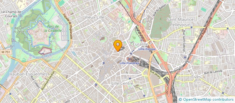 localisation de l'entreprise MONSIEUR SANDRO GAZZO  LILLE