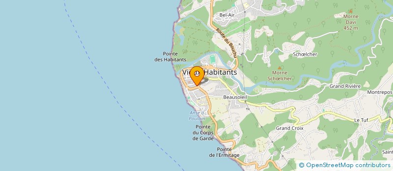 localisation de l'entreprise MONSIEUR SANDRO GUIRIABOYE à VIEUX-HABITANTS