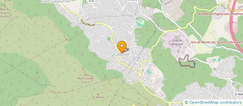 localisation de l'entreprise MONSIEUR SANDRO INFANTINO  CADOLIVE