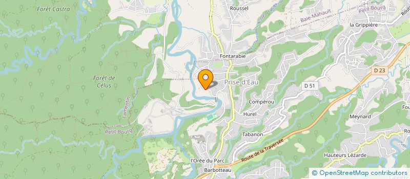 localisation de l'entreprise MONSIEUR SANDRO JUDOR  PETIT-BOURG