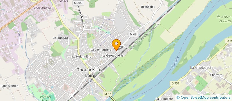 localisation de l'entreprise MONSIEUR SANDRO LAURENT  SAINT-DENIS