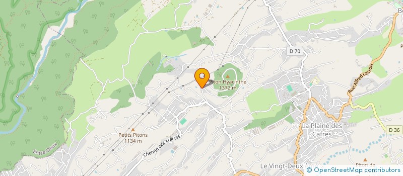 localisation de l'entreprise MONSIEUR SANDRO MARTIN  LE TAMPON