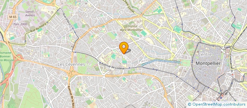 localisation de l'entreprise MONSIEUR SANDRO PINTO à MONTPELLIER