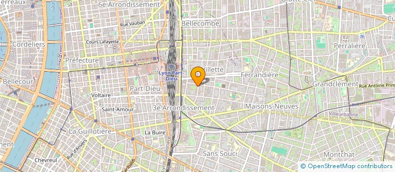 localisation de l'entreprise MONSIEUR SANDRO SANTANGELI  LYON