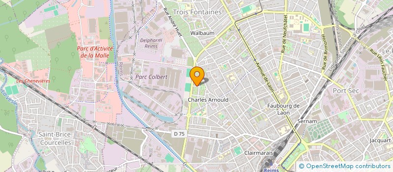 localisation de l'entreprise MONSIEUR SANDRO SEYMOUR  REIMS