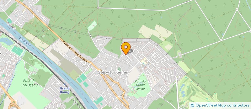 localisation de l'entreprise MONSIEUR SANDRO SGRO' à SOISY-SUR-SEINE