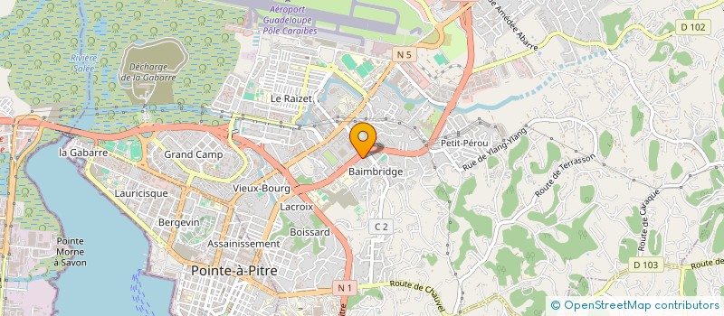 localisation de l'entreprise MONSIEUR SANDRO SSOSSE à LES ABYMES