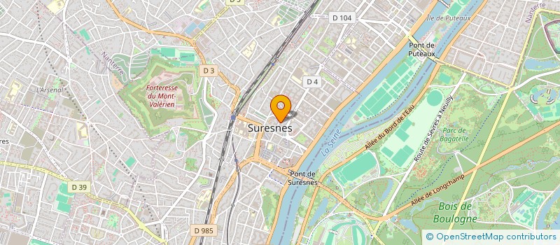 localisation de l'entreprise MONSIEUR SANDRO UBIZZO à SURESNES