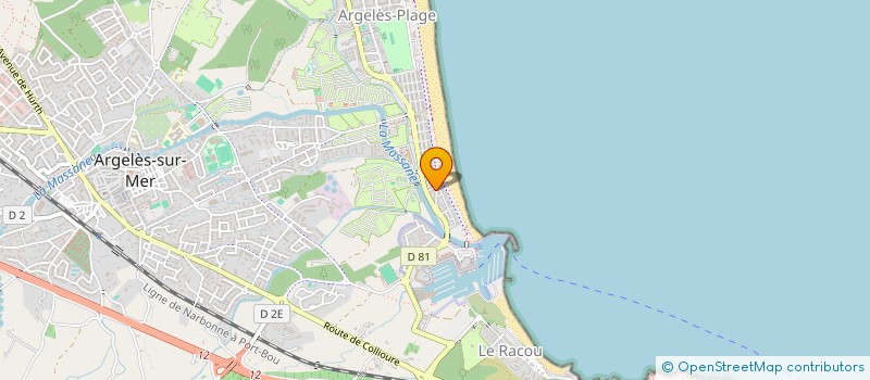 localisation de l'entreprise MONSIEUR SANDRO ZANETTI  ARGELES-SUR-MER