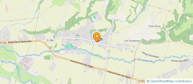 localisation de l'entreprise MONSIEUR SANDRY BRIKI à ESTRABLIN