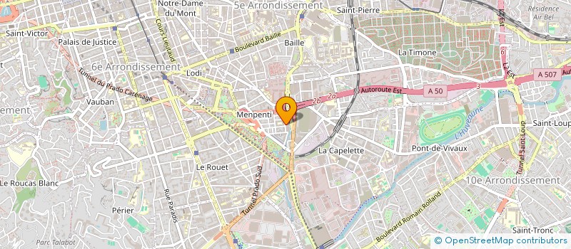 localisation de l'entreprise MONSIEUR SANDU MUNTEANU  MARSEILLE